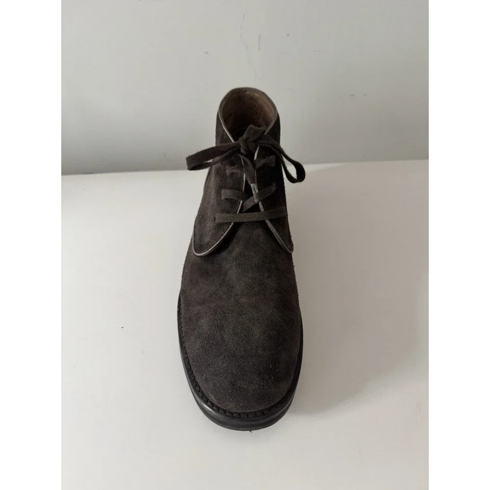 John Varvatos Star USA Brown Suede Chukka Boots Mens 9.5 -